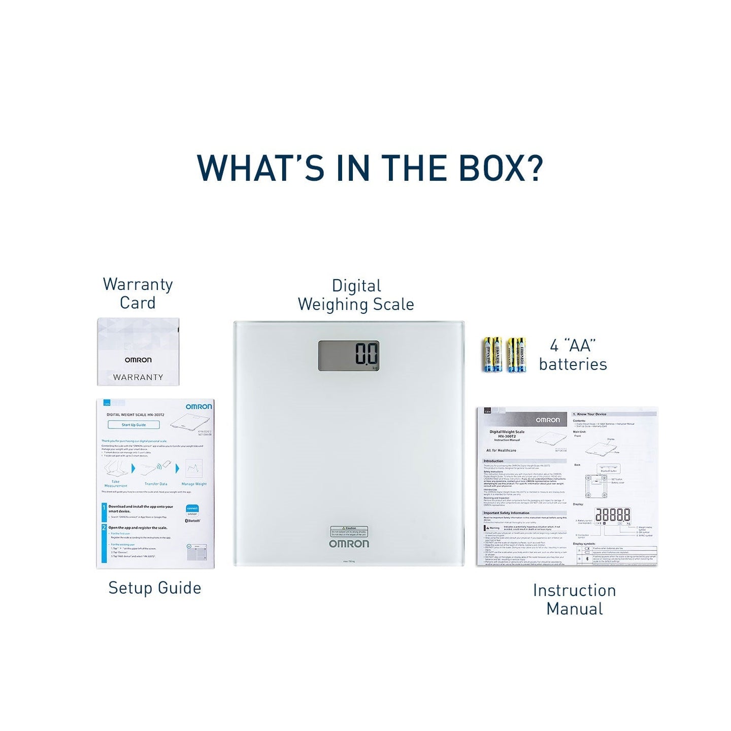 Digital Weighing Scale with Bluetooth HN-300T2